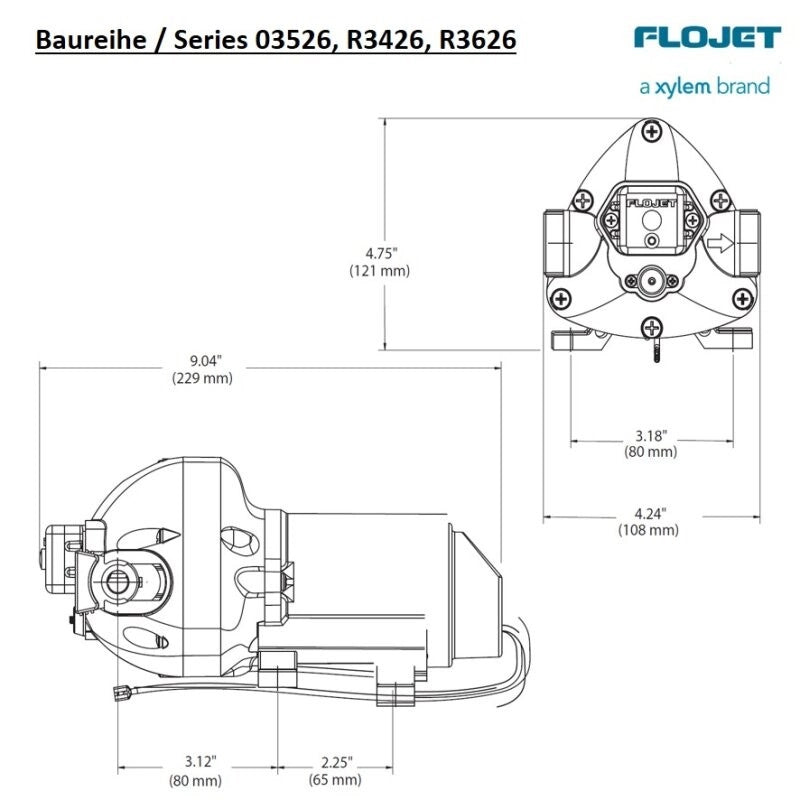 TRIPLEX 2,9 12V 50PSI