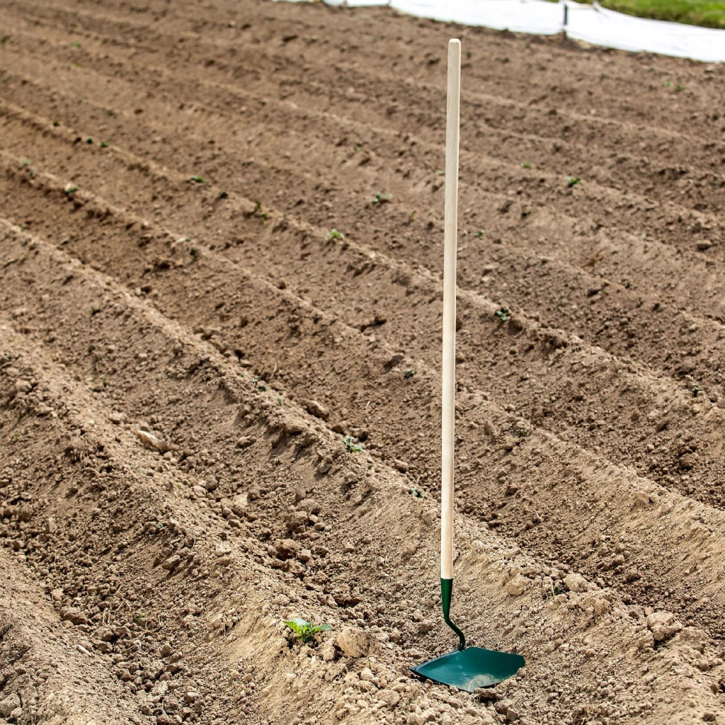 KADAX Ripper per patate manuale, grande aratro da giardino con vomere zigrinato da 149 cm