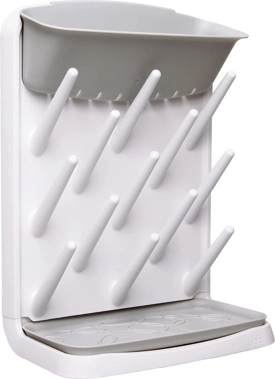 Droogrek verticale per biberon, asciugamano per cucina, accessorio per bambini, grigio