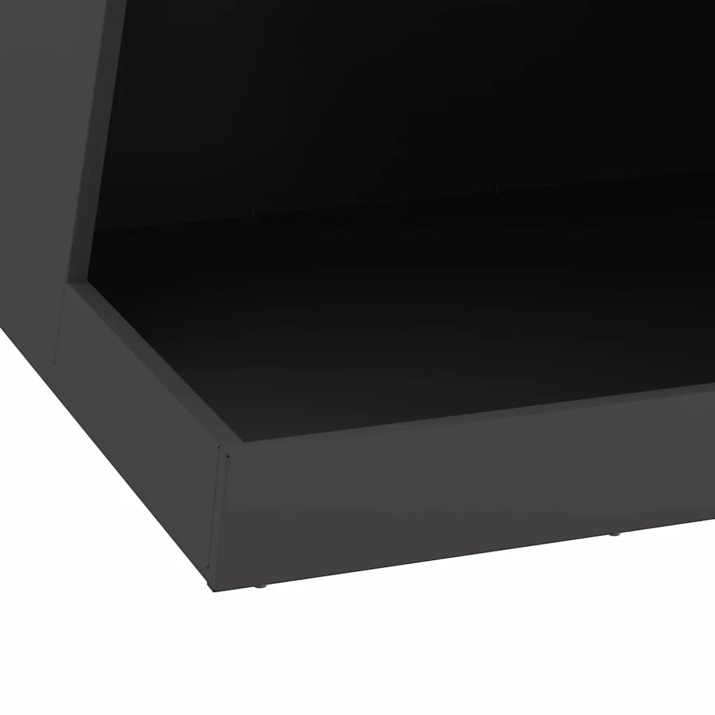 Focolare Nero 50 x 50 x 100 cm Acciaio 858948