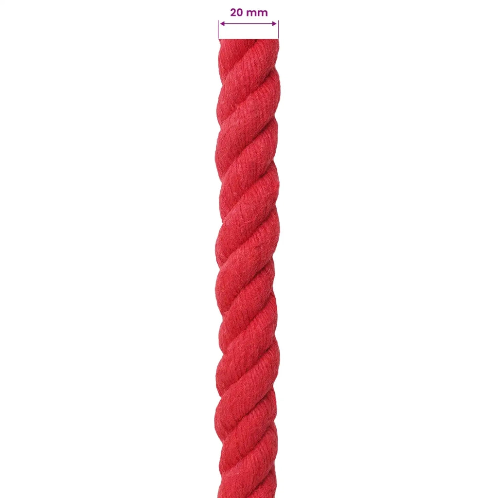 Corda | Fune Rosso 2 x 2 x 2500 cm Cotone
