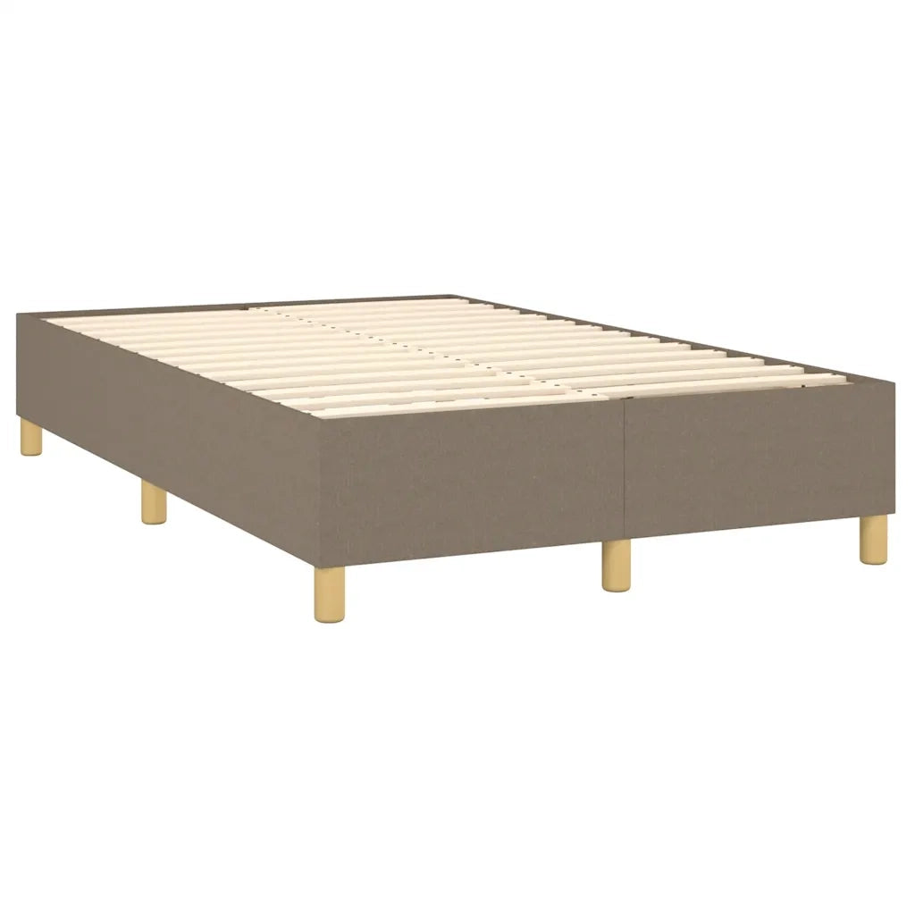 Giroletto a Molle con Materasso Tortora 120x190 cm in Tessuto 3269962