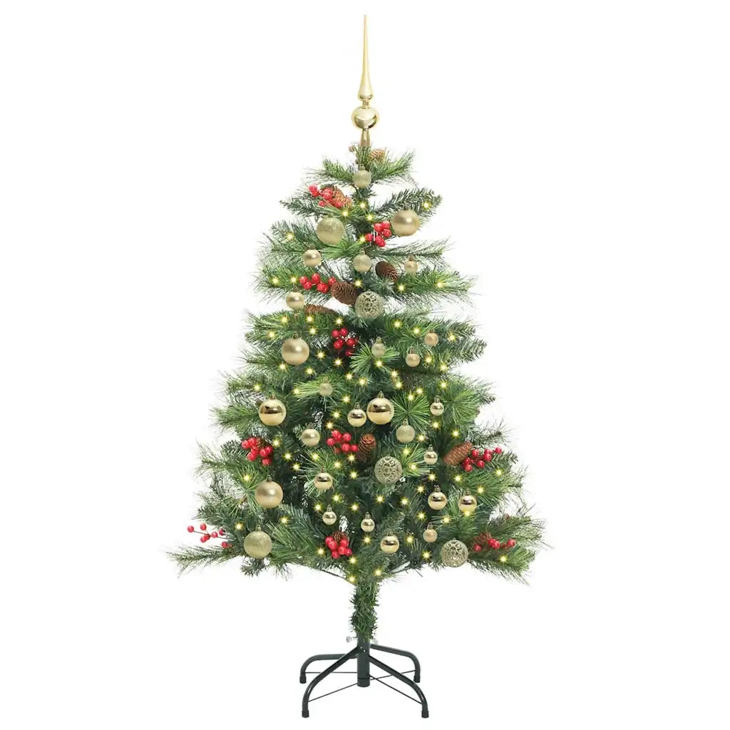 Albero di Natale artificiale Verde 150 cm PVC e Metallo
