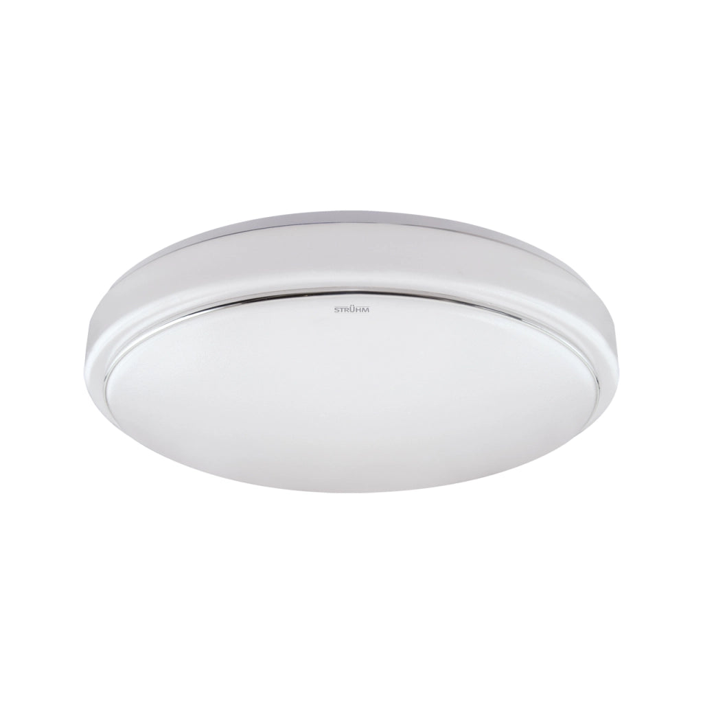 Plafoniera bagno Struhm SOLA tonda 26cm bianca LED 12W 4000K