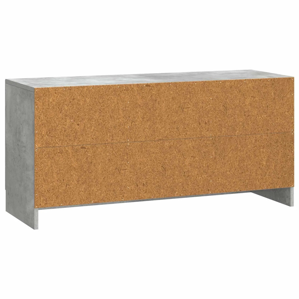 Mobile TV Grigio Cemento 99 x 34,5 x 47 cm Legno ingegnerizzato