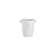Giganplast GPS570753 Contenitore con Coperchio 60 Litri in Plastica Impilabile Bianco