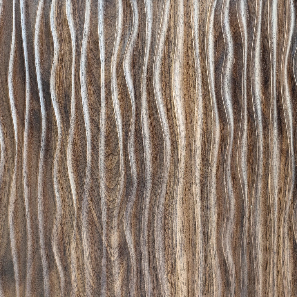 Mobile TV Lowboard con Ante e Cassetti ¨C MINIMAL ¨C Legno e Nero