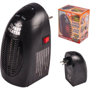 Trade Shop - Stufa Elettrica 400w Fast Heater Portatile Regolabile Da 15° A 32° Basso Consumo -