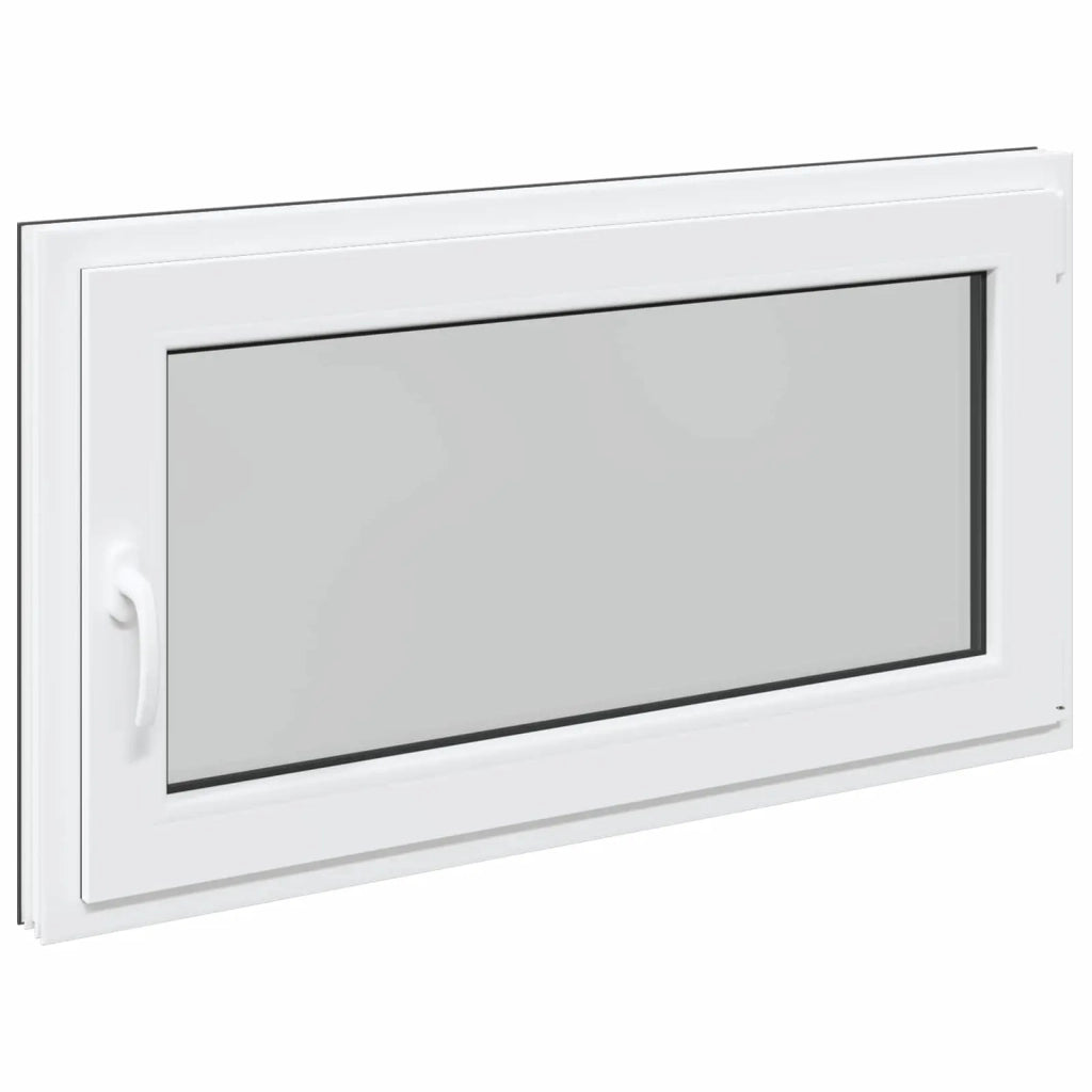 Finestra per Soffitta RISOR 110 x 60 cm PVC e Vetro Antracite 42047339