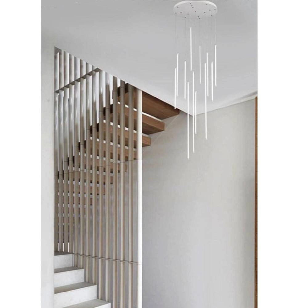 Trade Shop - Lampadario Sospeso 105w Moderno Pendenti Led Bianco Luce 6500k 4000k 3000k Lp-45b -