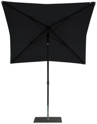 Ombrellone da Giardino 2x2 m Palo Ø38 mm in Alluminio Tessuto Poliestere Trend Antracite