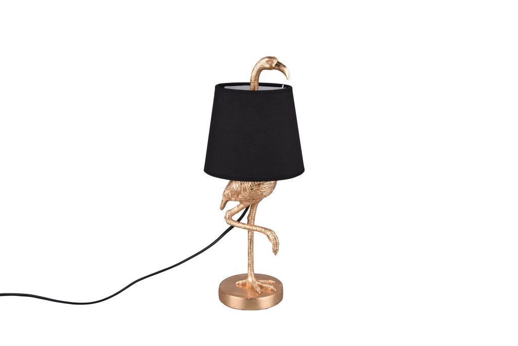 Lampada tavolo da Interno a LED in Acrilico Oro