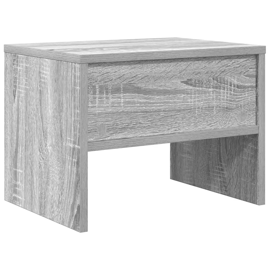 Comodino | Armadio da Notte | Mobiletto da notte Grigio Sonoma 40x30x30 cm in Legno Multistrato