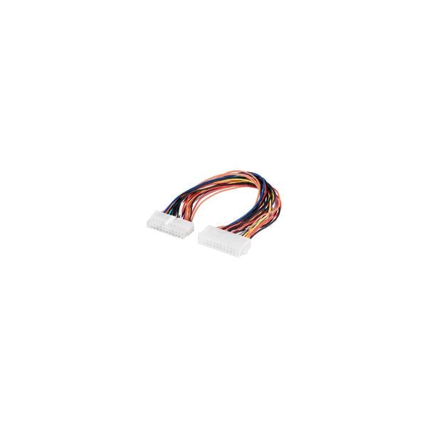 Cavo prolunga di alimentazione per schede madri ATX 24 pin - ATX 24 pin Femmina-ATX 24 pin Maschio - Lunghezza 20 cm