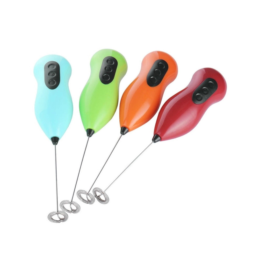 Trade Shop - Frullino Montalatte Caffe Latte Cappuccinatore Frulla Monta Cappuccino Schiuma -