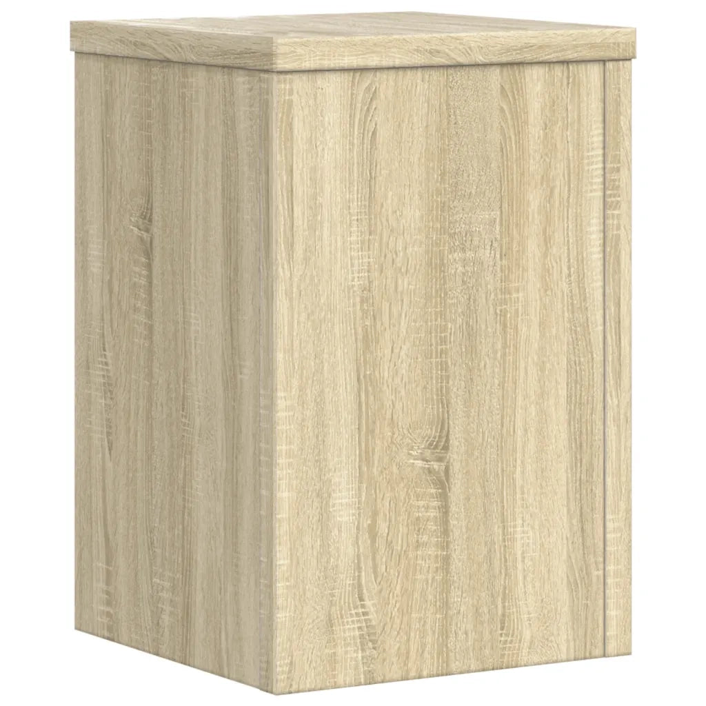 vidaXL Supporti per Piante 2 pz Rovere 20x20x30 cm in Multistrato