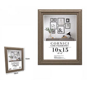 Trade Shop - Cornice Per Foto Porta Fotografie Quadri Tele 10 X 15 Cm Modello Legno 71640 -