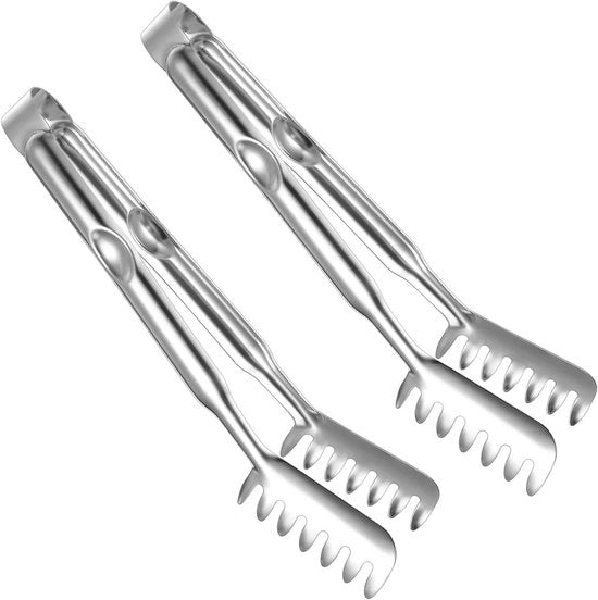 Tang per pasta e spaghetti in acciaio inossidabile - 29 cm