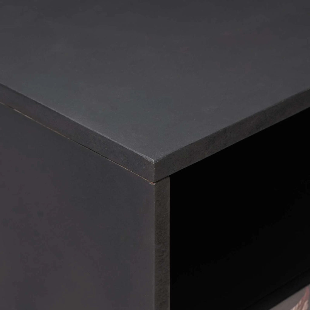Comodino-Tavolino da notte Multicolore 50 x 33 x 60 cm Legno di mango massello 444201
