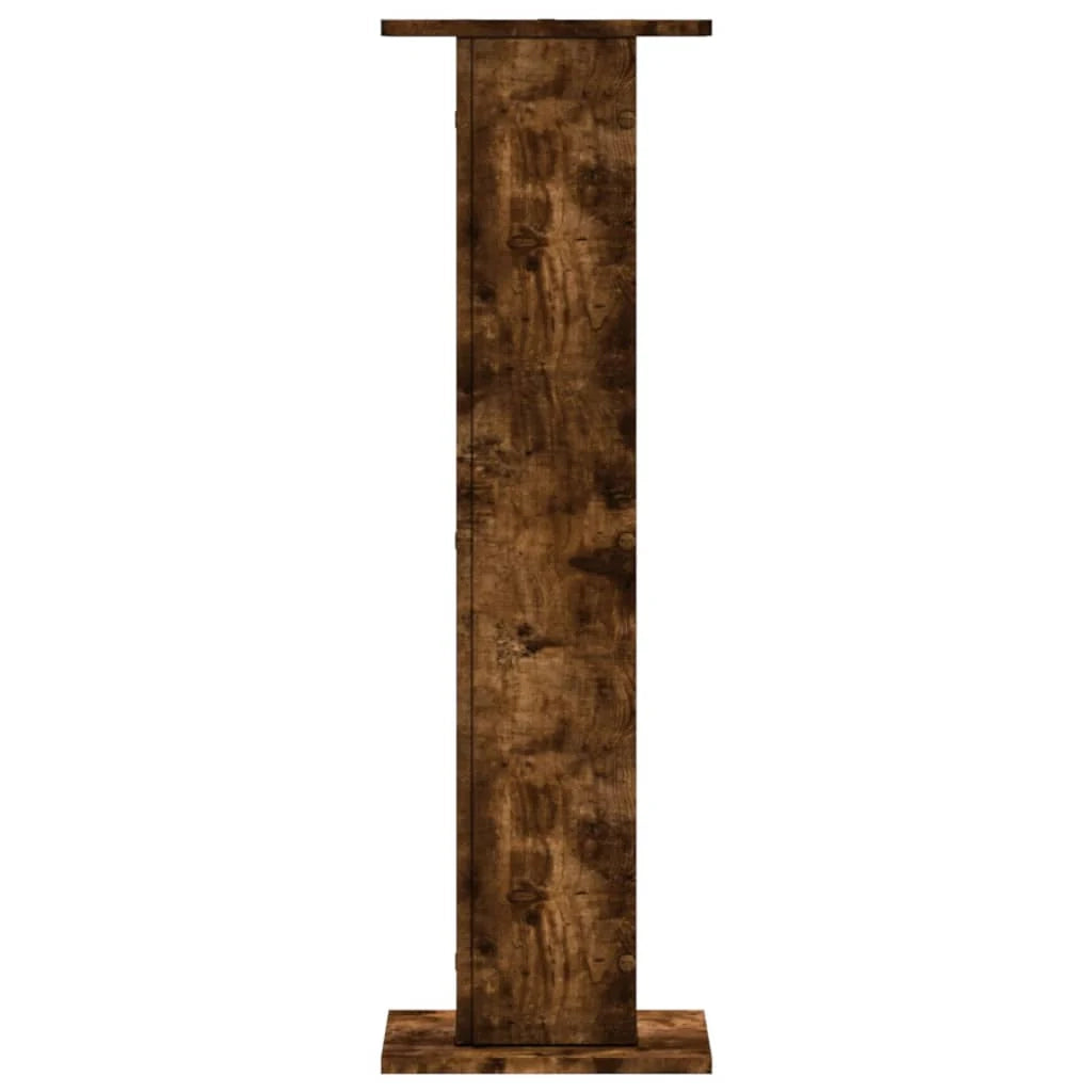 Portavasi mobili per fiori set da 2 legno ingegnerizzato marrone 02_0045305