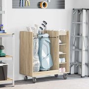 Armadio per Golf con ruota Rovere Sonoma 90 x 45 x 98 cm