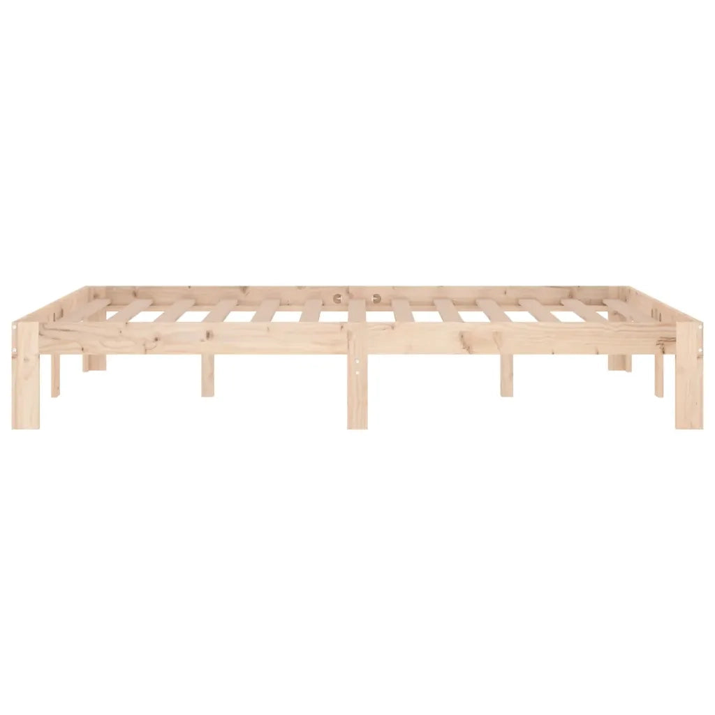 Giroletto-Struttura Letto in Legno Massello 120x190 cm Small Double 370769