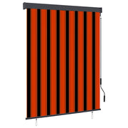 Tenda a Rullo per Esterni 140x250 cm Arancione e Marrone