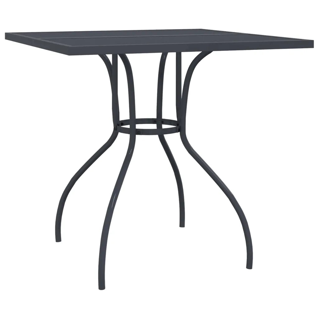Set da Pranzo da Giardino 3pz Antracite in Rete Metallica 3211809