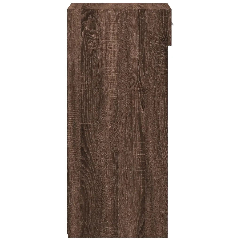 Credenza-Buffet-Armadio da cucina Rovere Marrone 45x42,5x93 cm in Legno Multistrato
