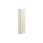 Colonna TORNADO 140 cm – Finitura sabbia – 1 porta, 4 ripiani, stile contemporaneo