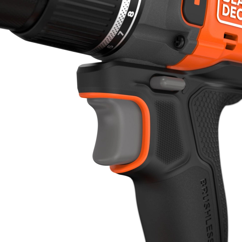Trapano Avvitatore Black & Decker BLD783E2K 18V con 2 Batterie e Valigetta