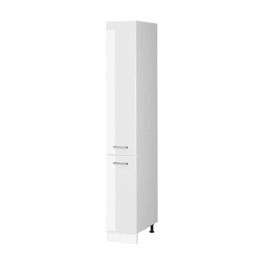 Vicco Frontale cucina Bianco lucido 29.6 x 196 cm frontale del mobile per mobile alto estraibile