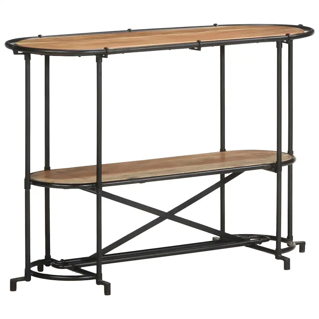 Tavolo Consolle 110x42x76 cm in Legno Massello di Acacia 4013501