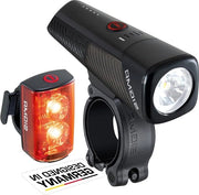 Faro Buster 800 / RL 80 Lampada LED - anteriore e posteriore - 800 lumen - 80 lumen - illuminazione batteriaca con 5 modalità
