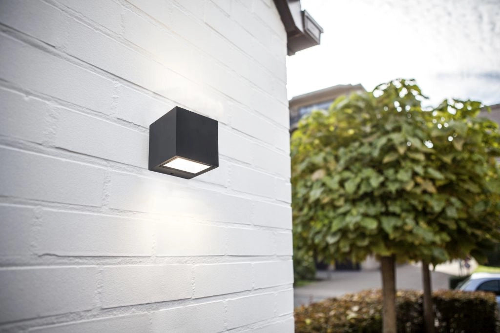 Applique esterna antracite LED 9W 4000K IP54 Lutec