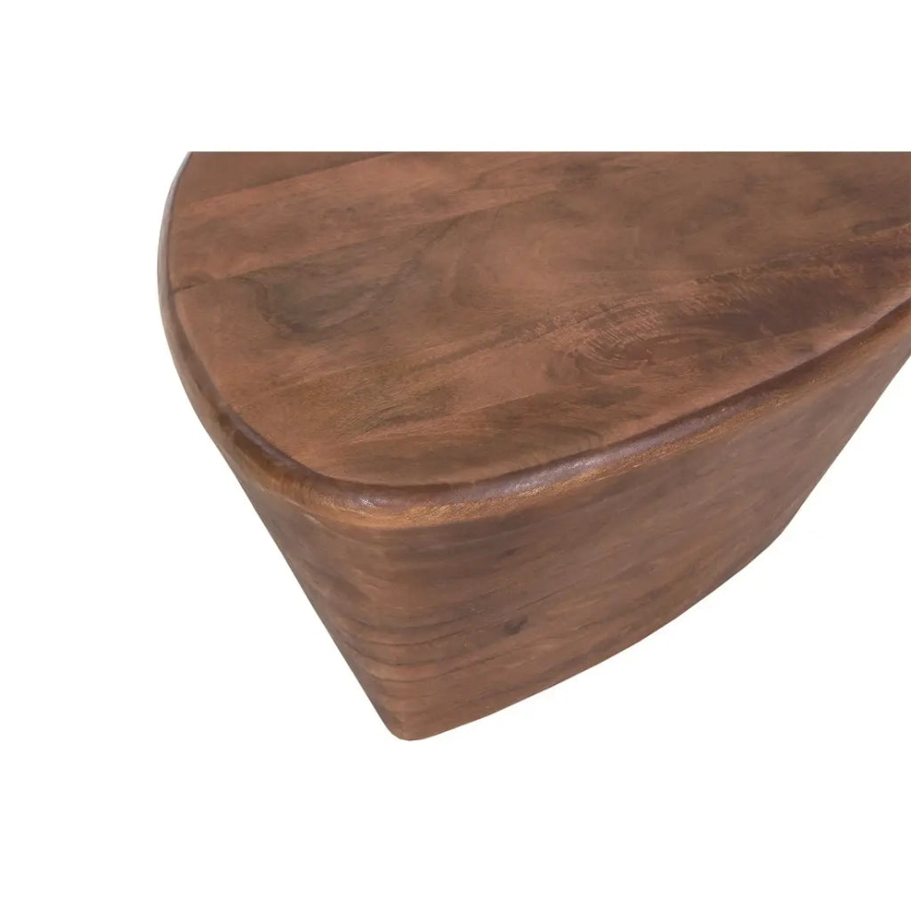 Tavolino da salotto piccolo modello in legno massiccio collezione BALI - Stile etnico e design