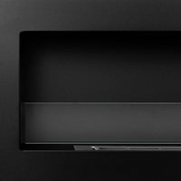 Camino a Bioetanolo da Incasso 120x15x40 cm Livorno 120 Nero