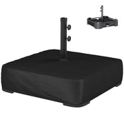 Socle per parasole con copertura ¨C zephmum ¨C 78x78x40 cm nero