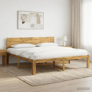 Letto matrimoniale con testiera ROSTOCK Bianco 180 x 200 cm 3405457