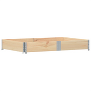 Paretale per Pallet 150x100 cm in Legno Massello di Pino CFW6006843