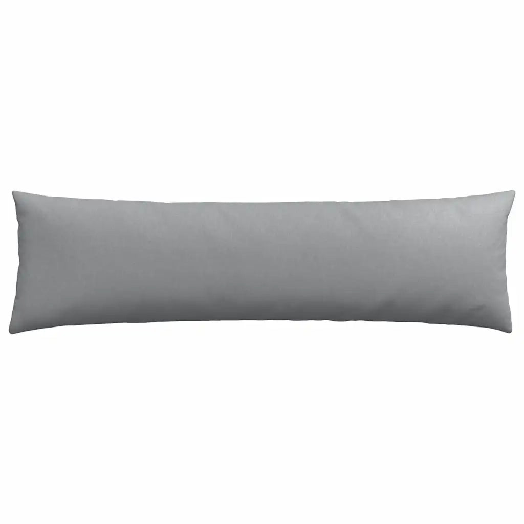 Cuscini da Divano 2 pcs Grigio chiaro 145 x 40 cm Tessuto