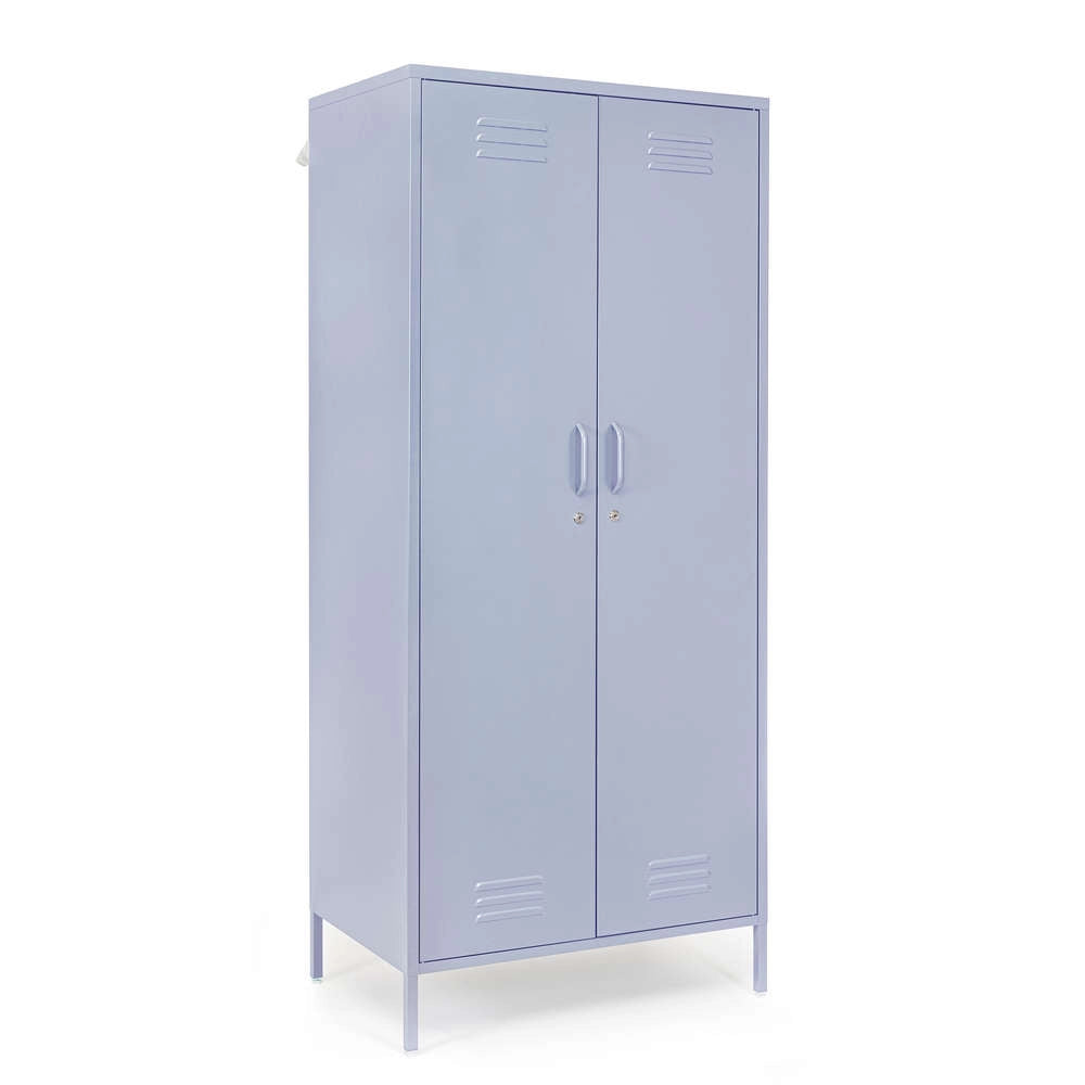 Armadietto a 2 Ante in Metallo per Spogliatoio Palestre Cambridge Colore: Azzurro