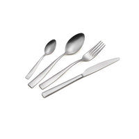 Servizio Set di Posate 24 Pezzi in Acciaio Eme Infinity Sabbiato