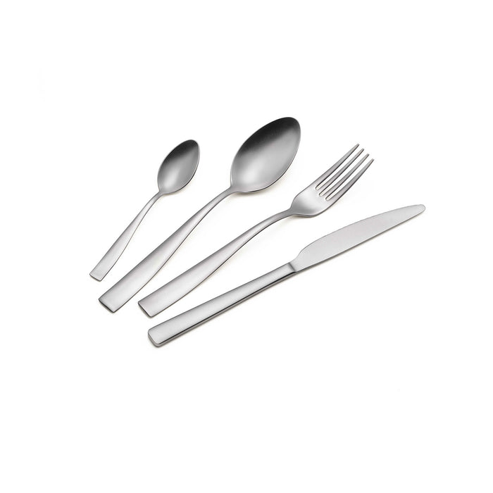 Servizio Set di Posate 24 Pezzi in Acciaio Eme Infinity Sabbiato