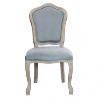 Sedia Charlene 52x50x100 h cm in Legno Grigio