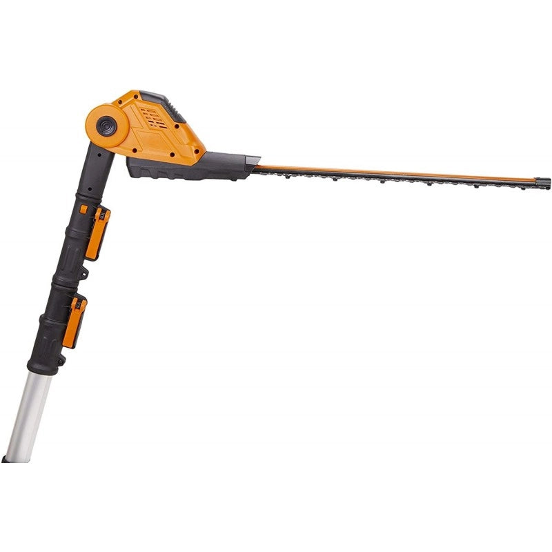 Testa Tagliasiepi WA0308 20V Lama 45 cm Doppia Azione per Potatura Siepi - Worx
