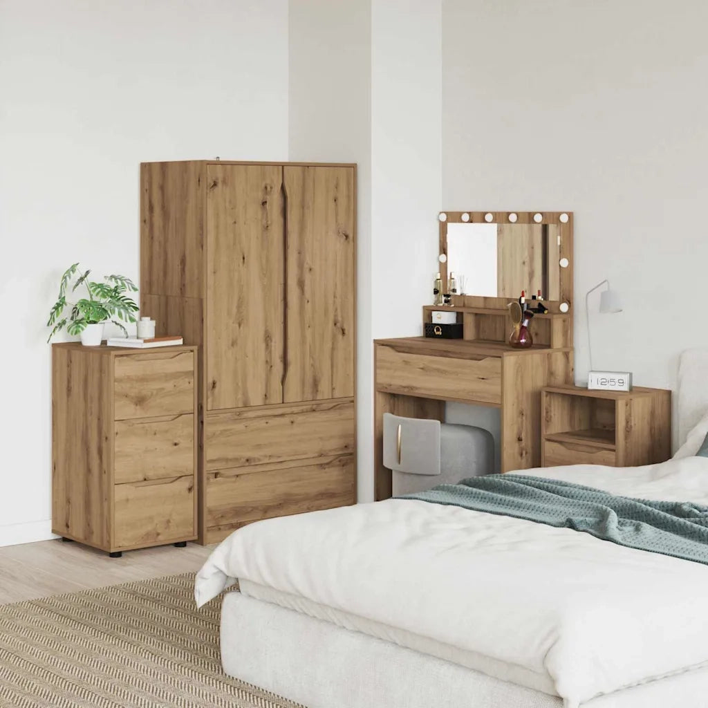 Armadio Rovere artigianale 40 x 48 x 81 cm Legno multistrato