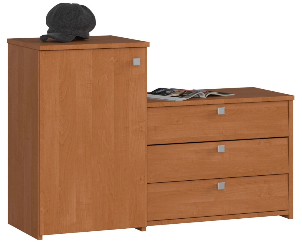 Scarpiera AKORD S16 Ontano 98,4 cm 4 ante 98,4x33x68 cm