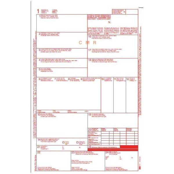 Cf50lettera vettura int modulo crm - E0052TER