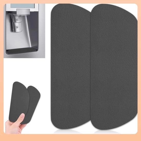 Accessori per frigorifero, lekbak per dispenser, lekbak per frigorifero, accessori per frigorifero (rettangolare - 2 pezzi)